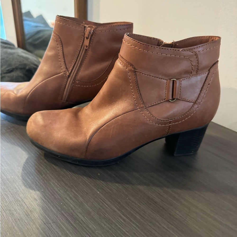 Brown Clark’s Boots